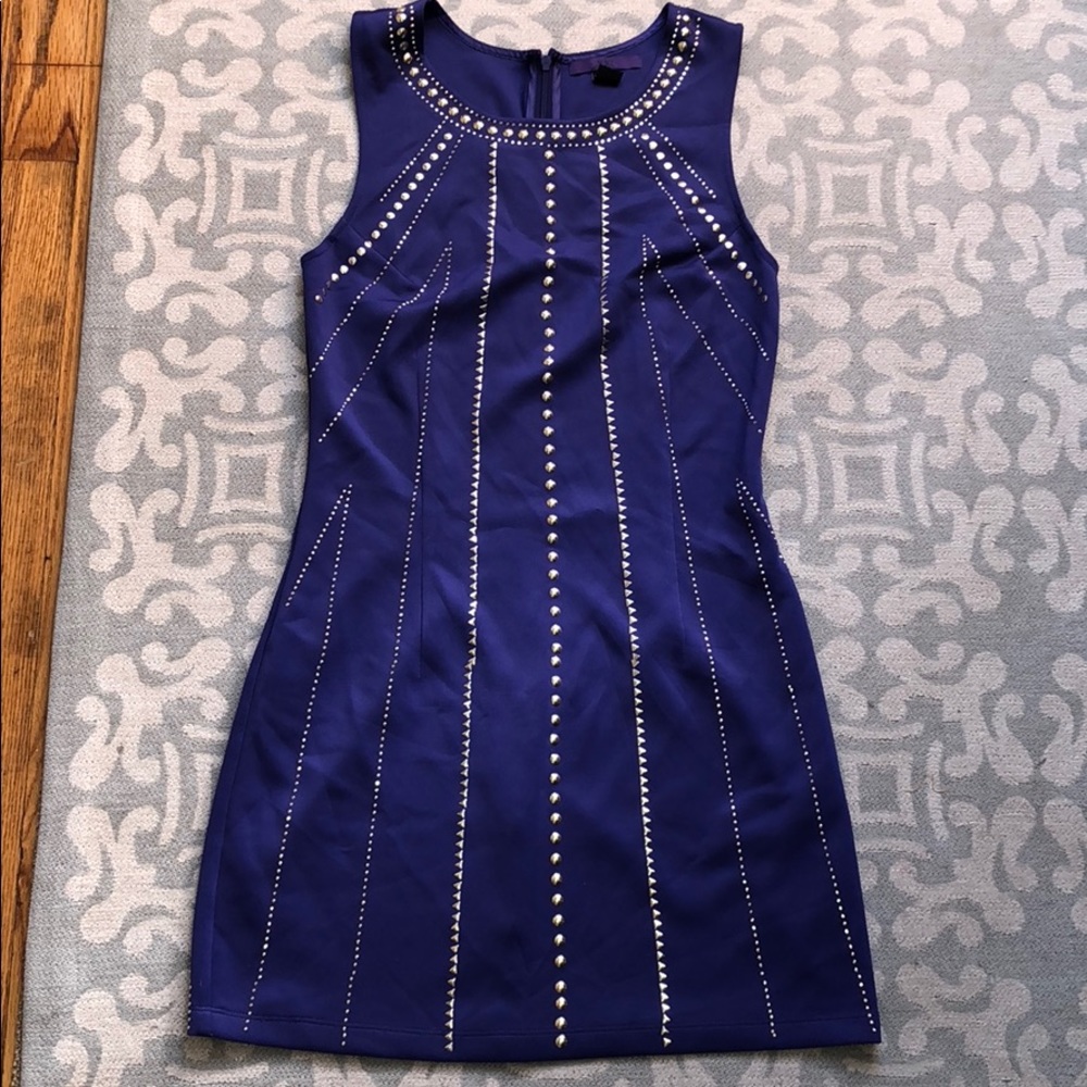 Purple mini party dress sequined dress Forever 21